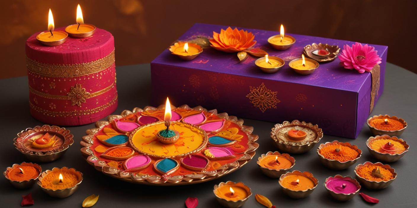 Diwali erleuchten mit maßgeschneidertem Festival-M